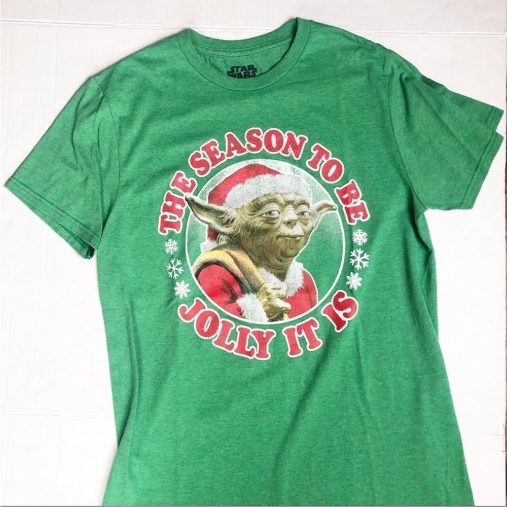 3/$15 Star Wars Yoda Christmas T-Shirt